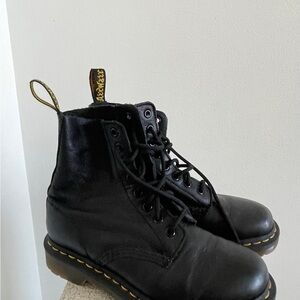 Dr. Martens Black Lace-Up Boots